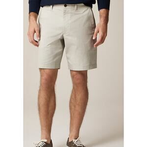 J Crew 9" Portsider Stretch Chino Shorts 32 Tan Khaki NWT Mens CH150 J.Crew